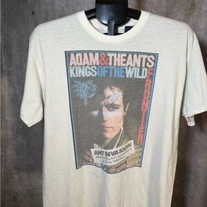 Adam & The Ants Graphic T-Shirt - Cream